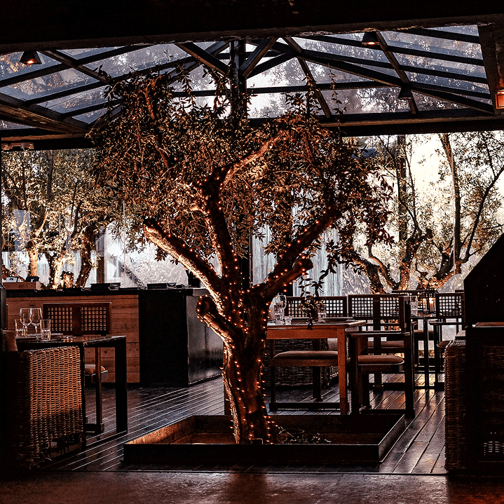 Interior do restaurante Kais